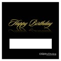 Click to preview the Birthday Black certificate