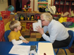 We offer vision screenings to day cares, schools and businesses.