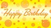 Birthday - Yellow