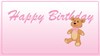 Birthday - Pink Teddy Bear