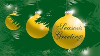 CharityChoice Ornaments - Happy Holidays Card