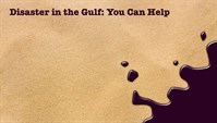 Gulf Disaster Relief - Oil Spill Shore