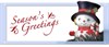 Seasons Greetings - Snowman