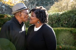 A sweet couple fighting cancer and celebrating life and love.