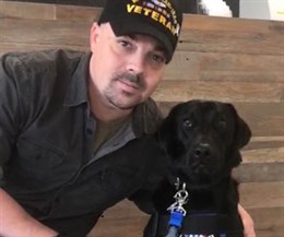 Change the lives of veterans by helping us train service dogs.